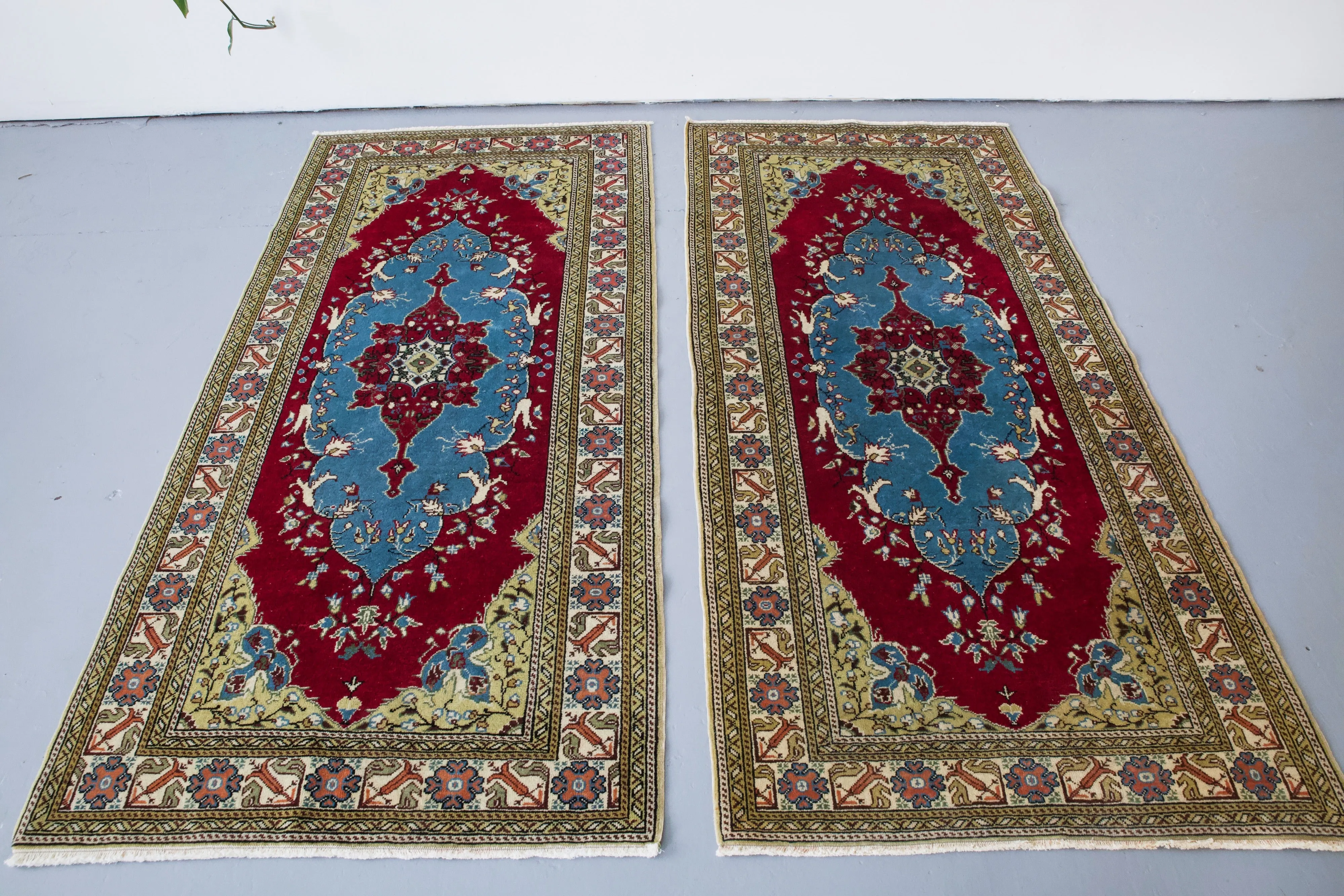 Old Turkish Anatolian Runner Rug