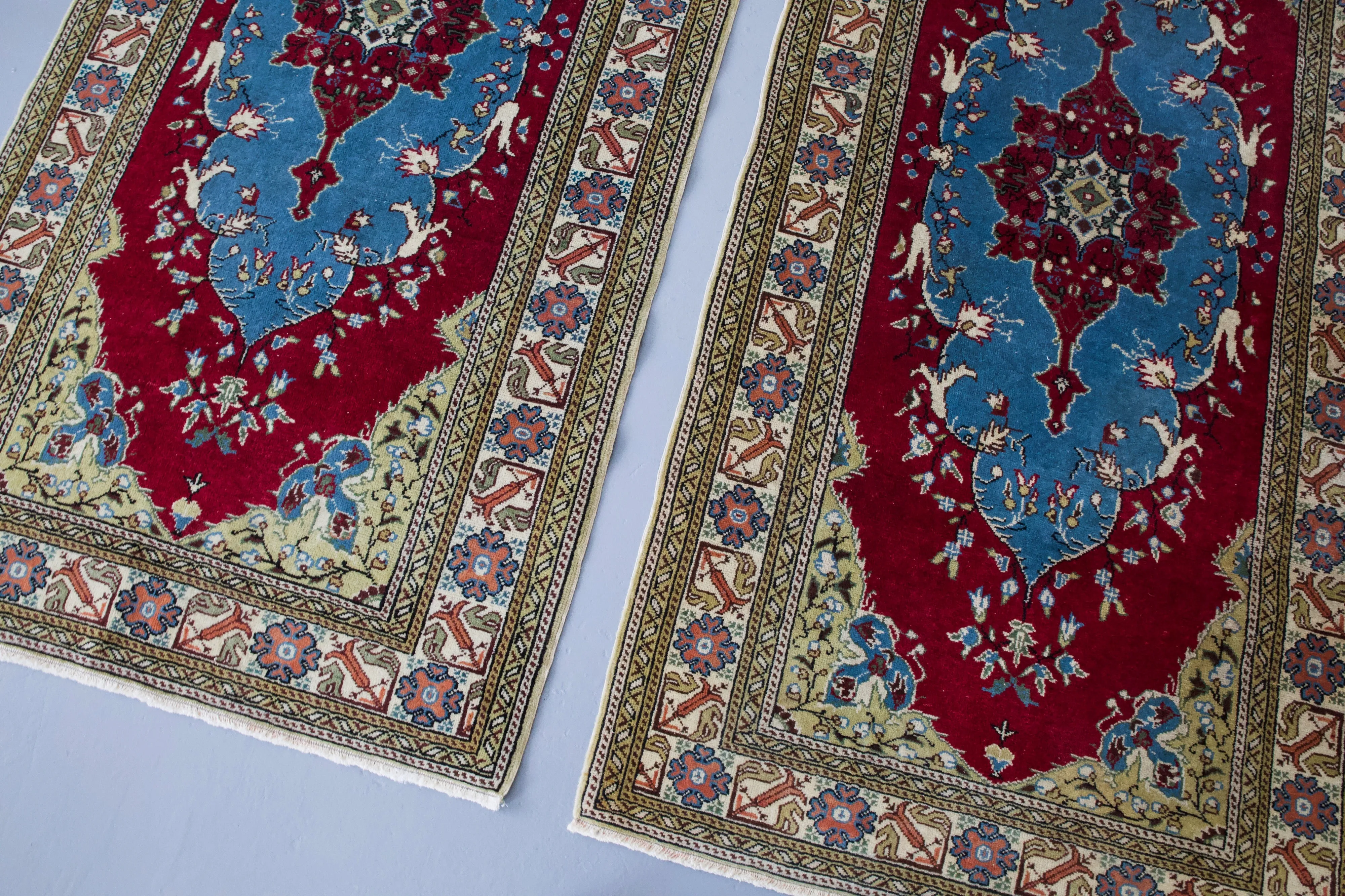 Old Turkish Anatolian Runner Rug
