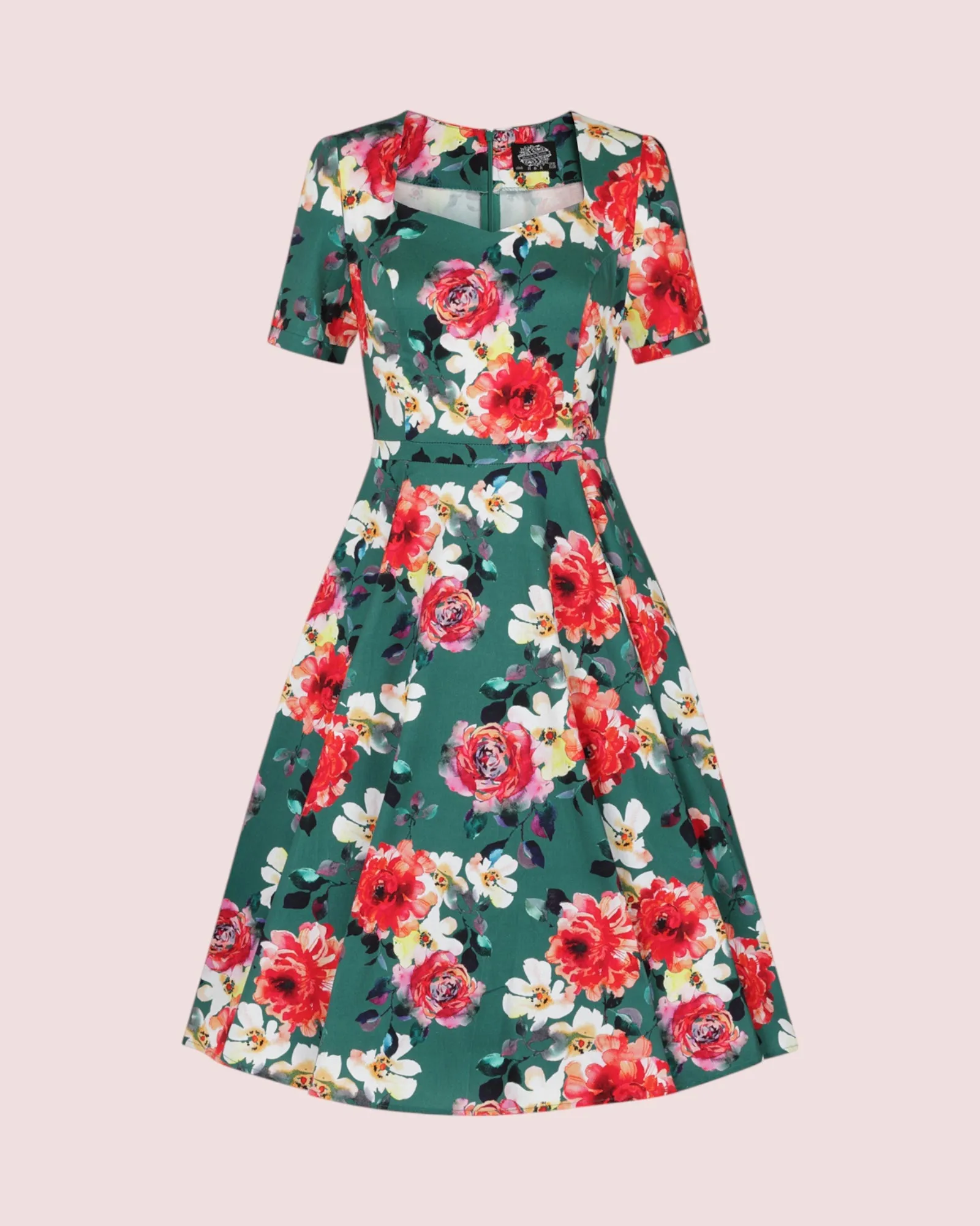 Pamela Swing Kleid - green