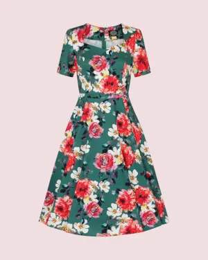 Pamela Swing Kleid - green