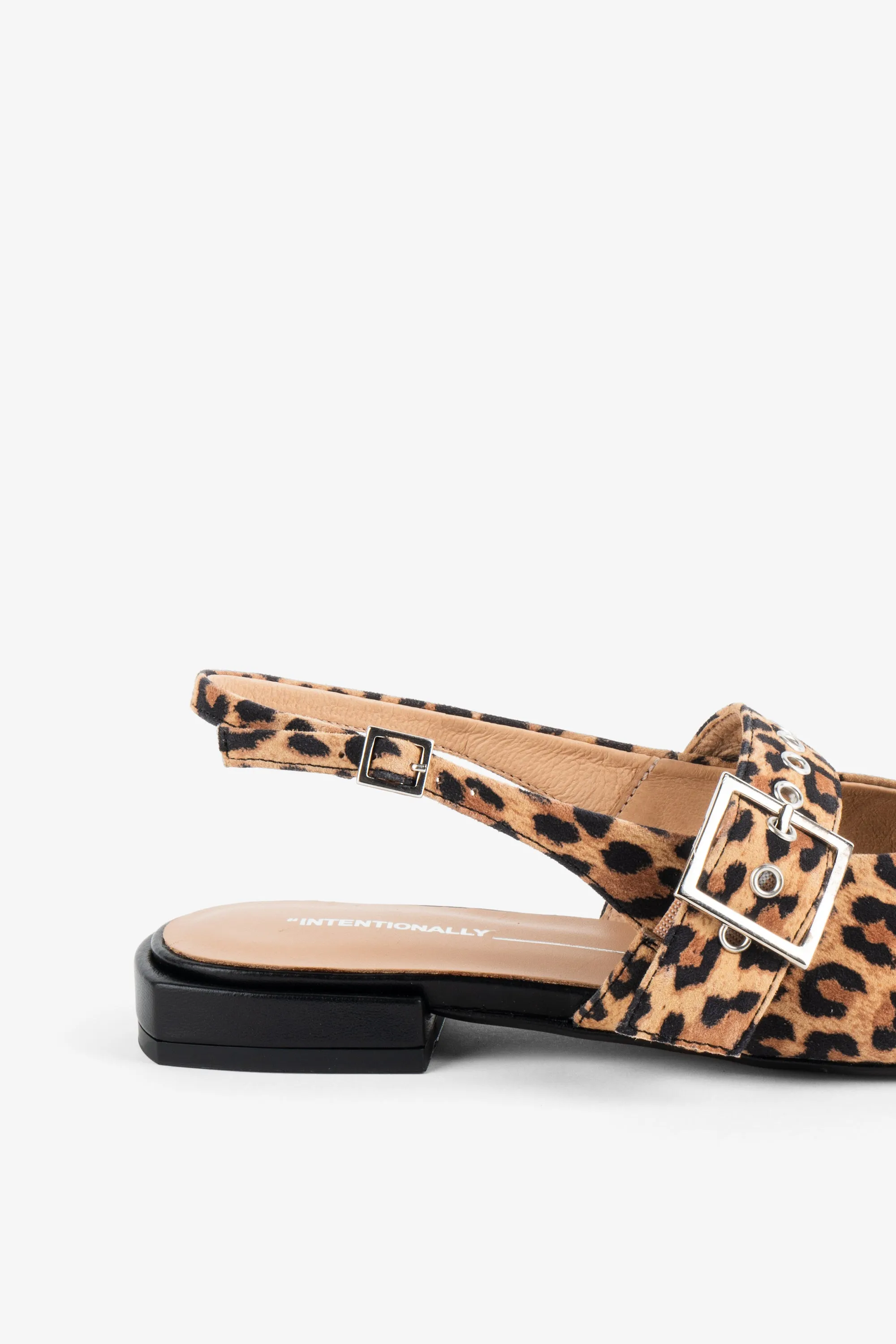 PEARL SUEDE SLINGBACK BALLET FLAT