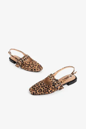 PEARL SUEDE SLINGBACK BALLET FLAT