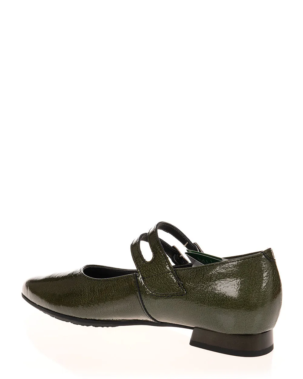 Pitillos 10140 Verde Patent Leather Low MaryJane Shoe