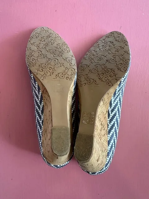 PL Nina Leons Wedges Size AU11