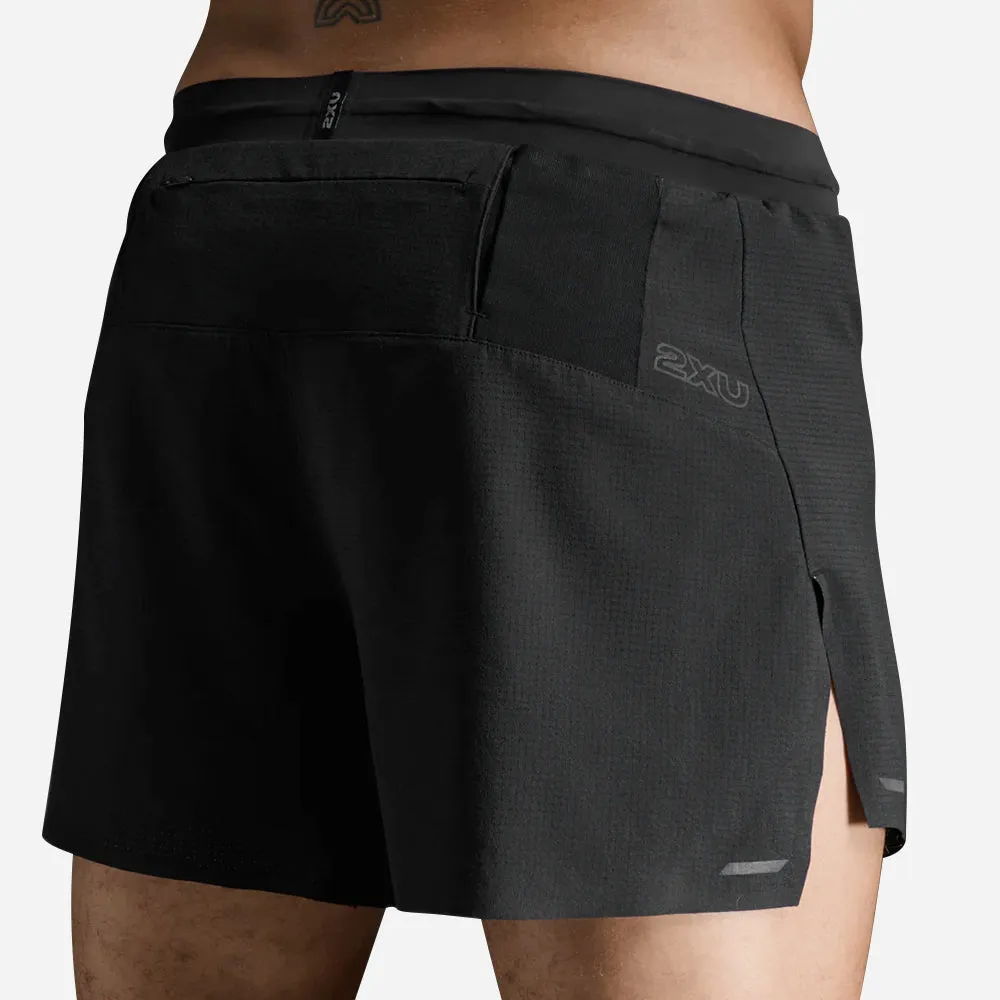 Quần Ngắn Nam 2Xu Light Speed Stash 5 Inch - Đen