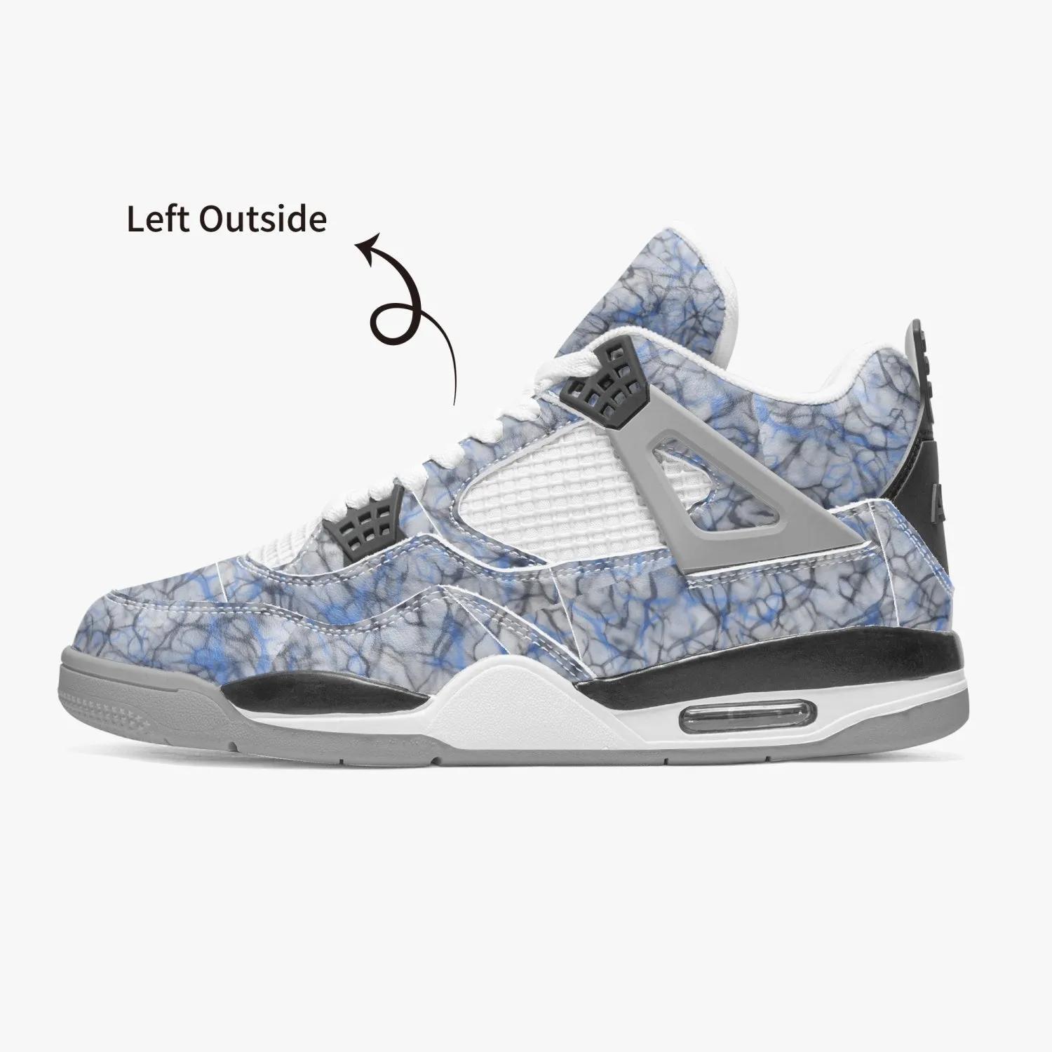 RR AIR Azure Vein - Basketball Sneakers -Grey Sole