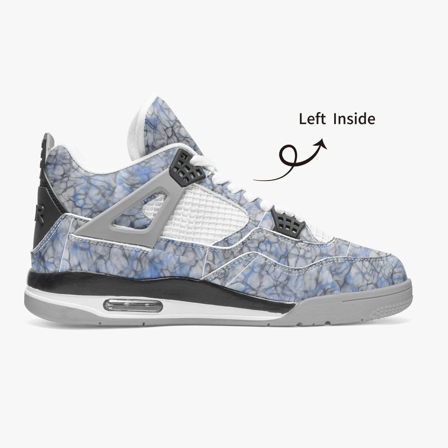RR AIR Azure Vein - Basketball Sneakers -Grey Sole