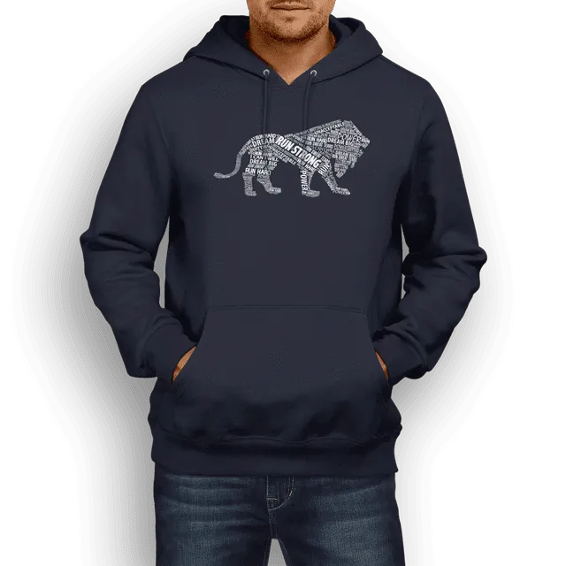 Run Strong Lion Hoodie