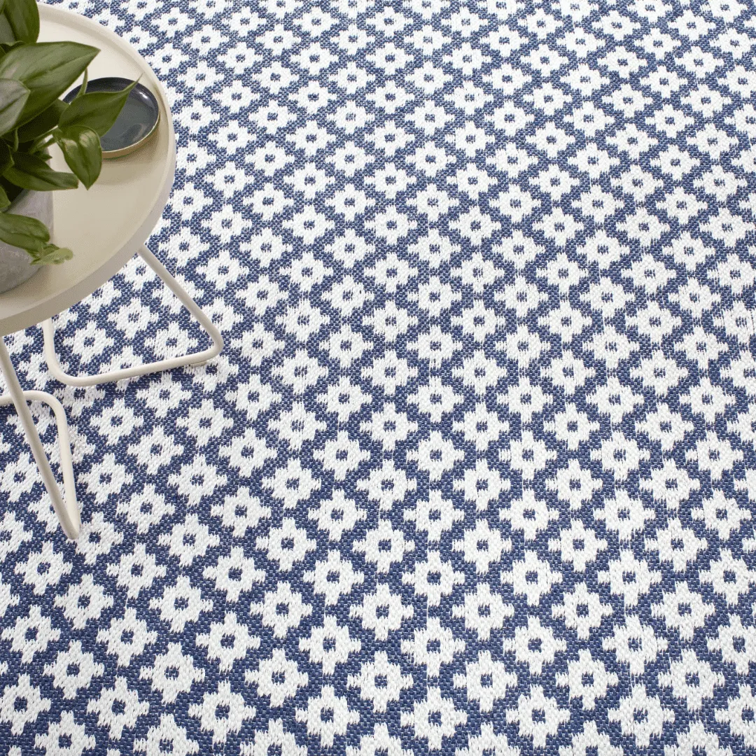 Samode Indoor/Outdoor Rug - Navy