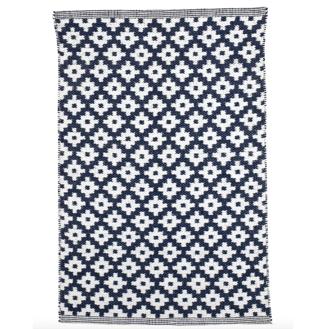 Samode Indoor/Outdoor Rug - Navy