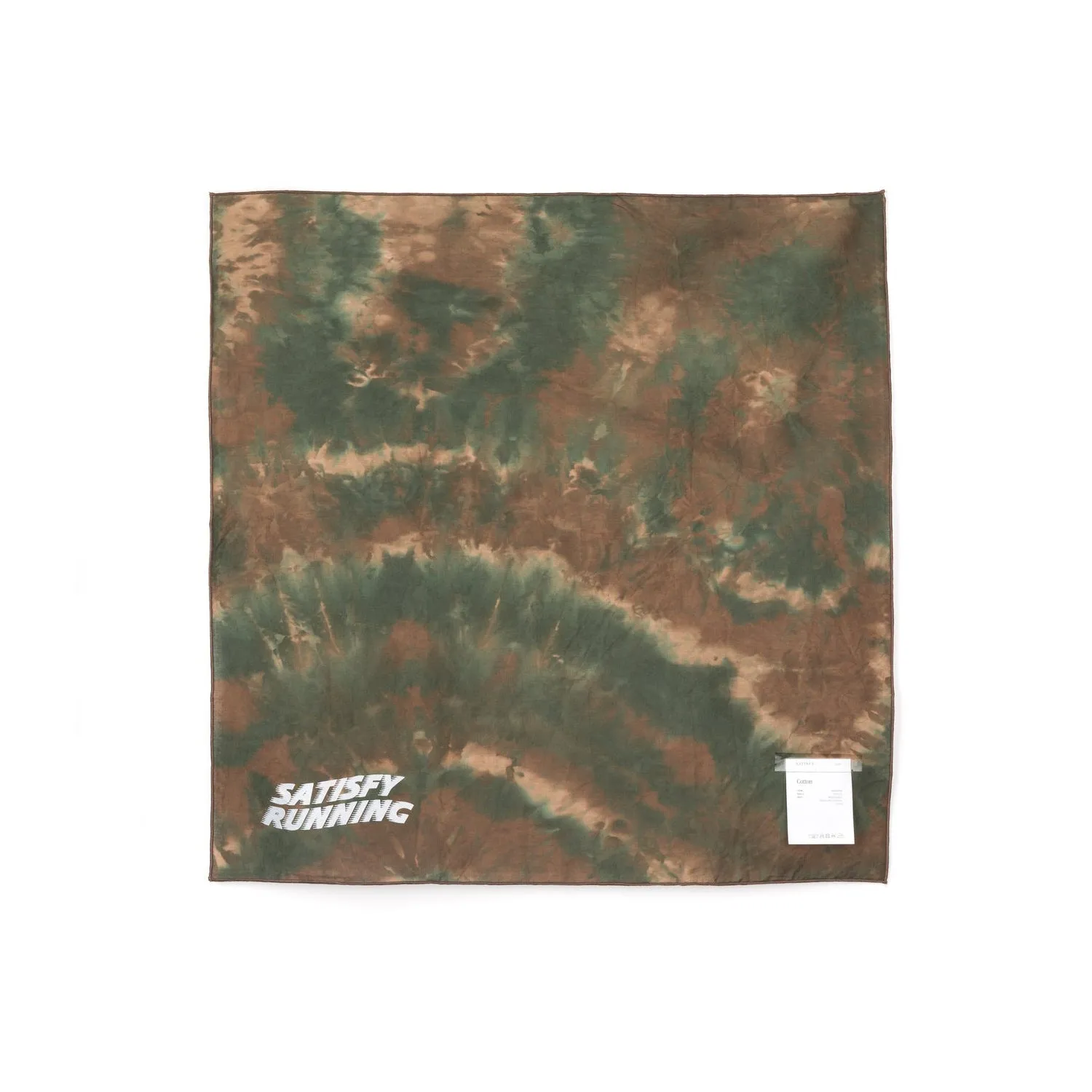 Satisfy Bandana - Olive Psych/Tie Dye Camo