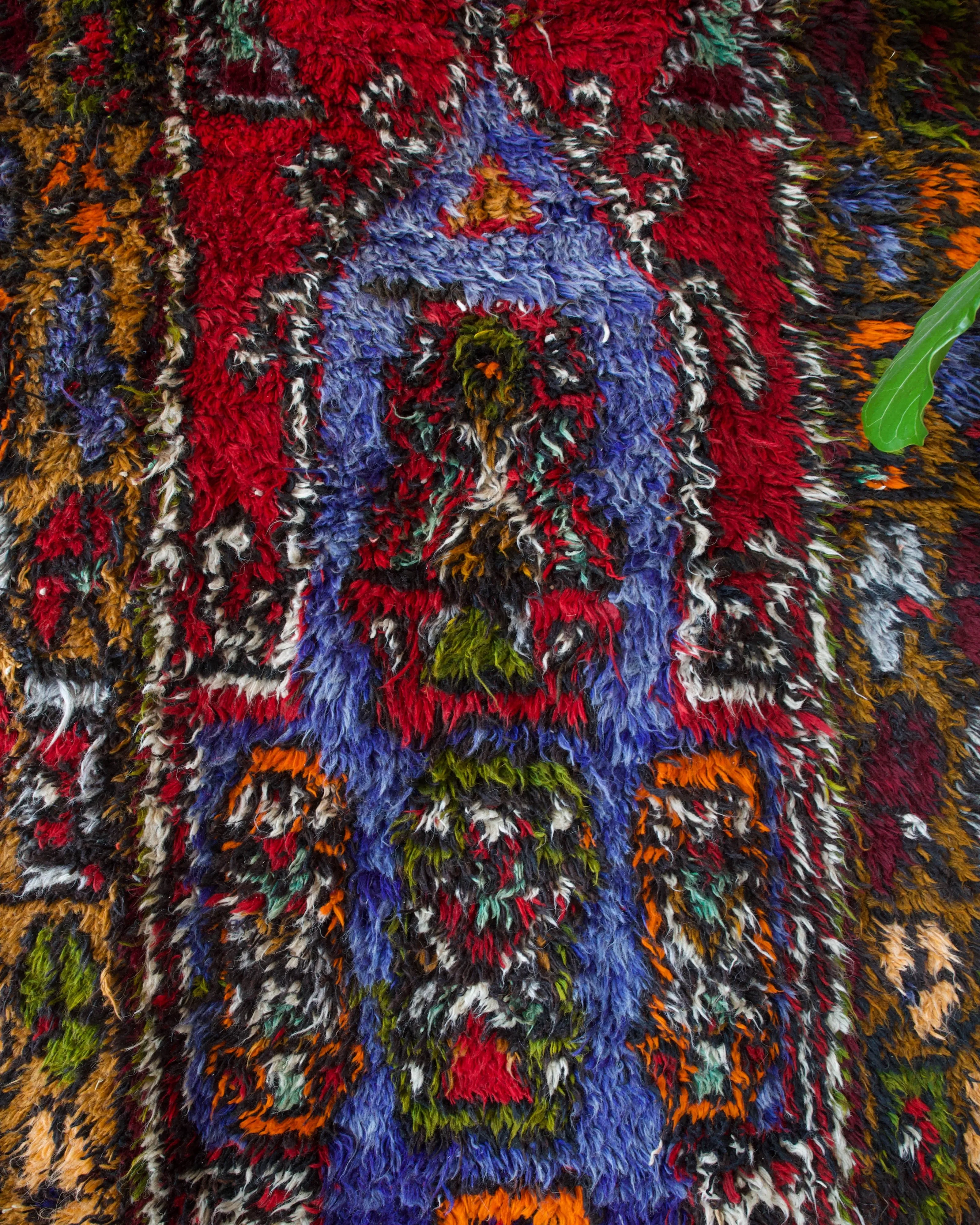 Semi-antique Konya Tulu Runner Rug 3'6"x9'7"