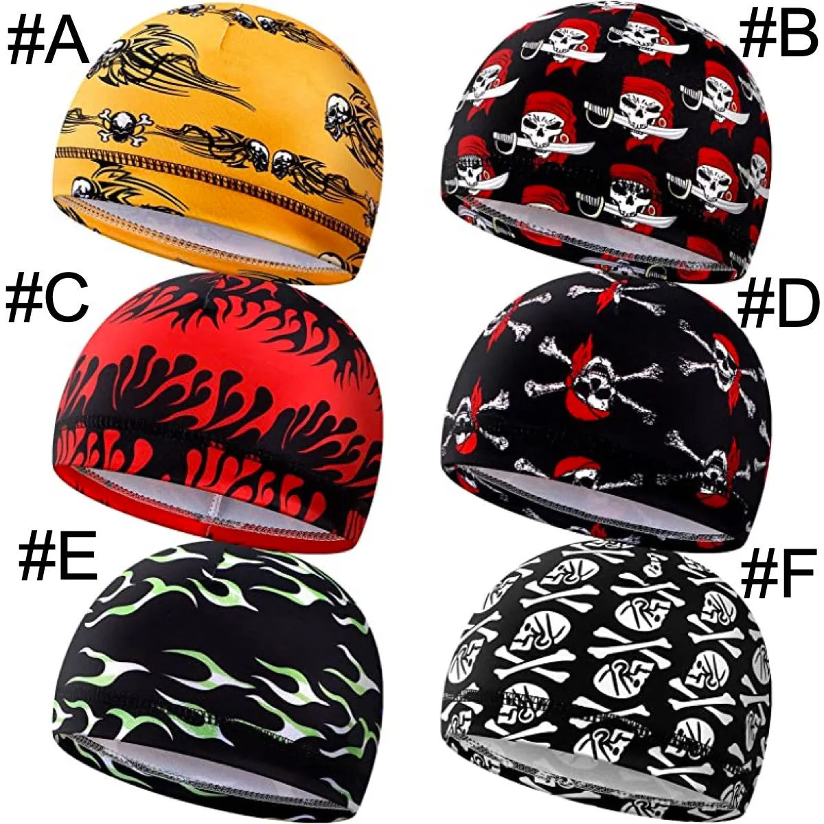 Skull Caps (6 designs to choose from)
