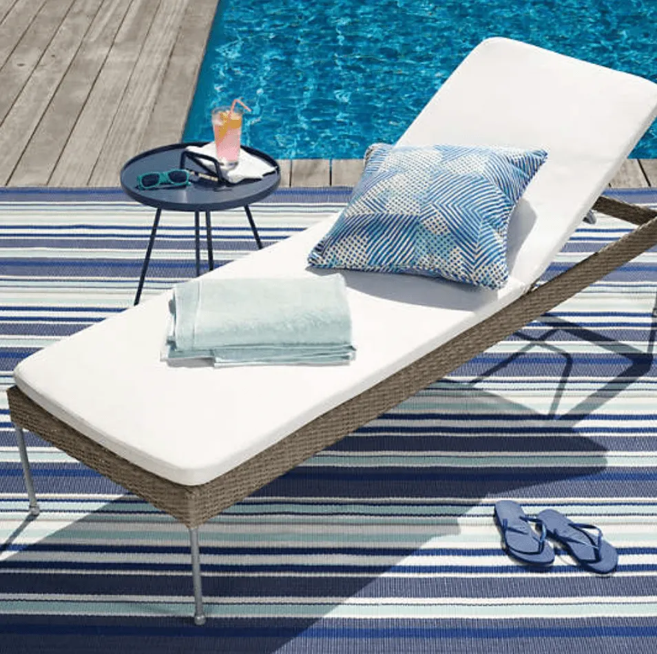 Skyler Stripe Handwoven Indoor/Outdoor Rug