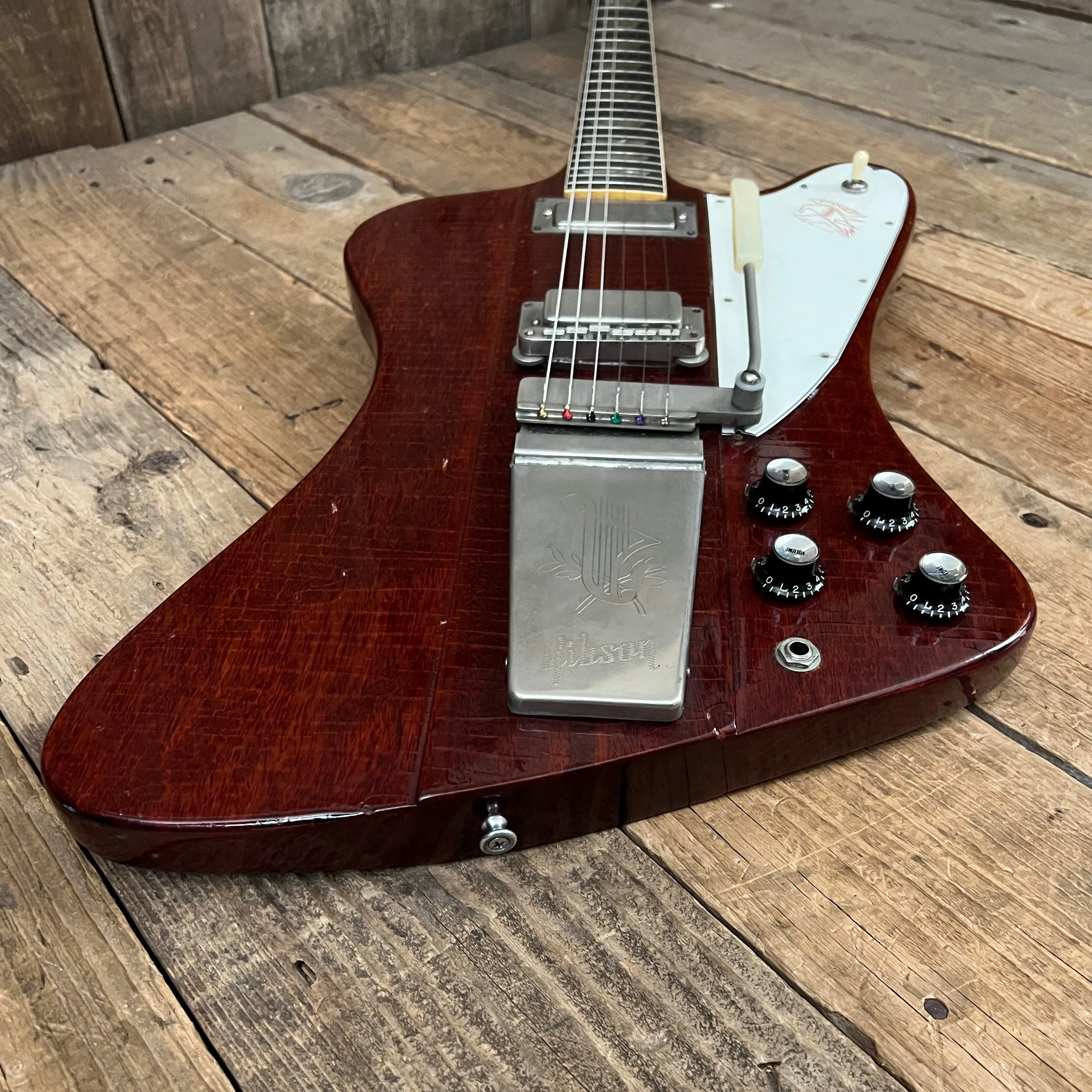 SOLD - Gibson V Firebird 1965 Cherry Red