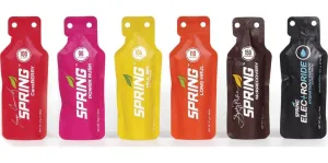 Spring Energy Gel - Variety Pack 12 Ct - Sports Nutrition Energy Gels for Runners