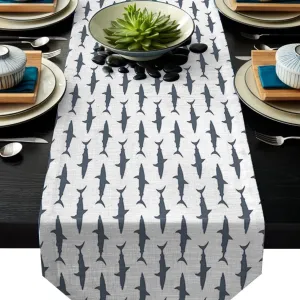Table Runners: Shark Print
