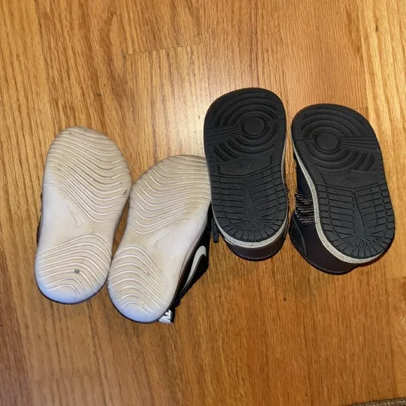 Toddler size 4C/5C AirJordan $45 Air Jordan‘s at $11 for the Nike slip on