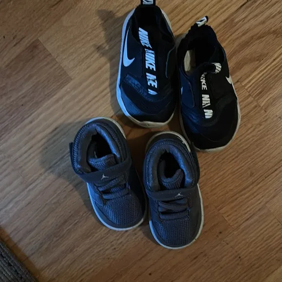 Toddler size 4C/5C AirJordan $45 Air Jordan‘s at $11 for the Nike slip on