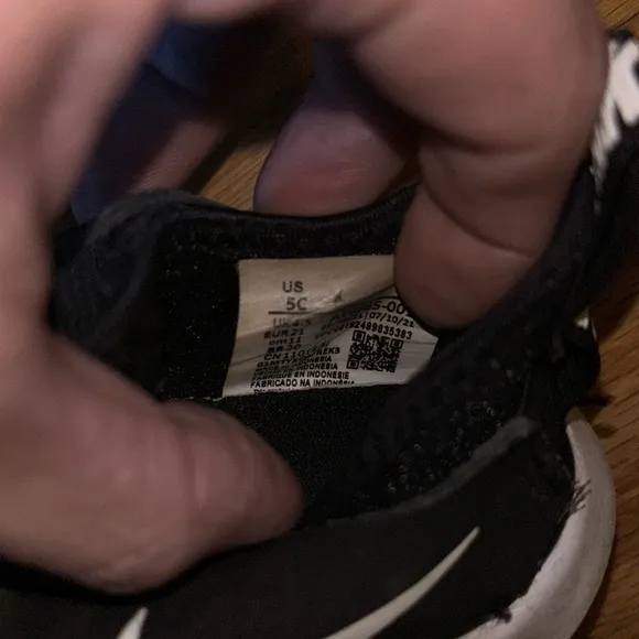Toddler size 4C/5C AirJordan $45 Air Jordan‘s at $11 for the Nike slip on