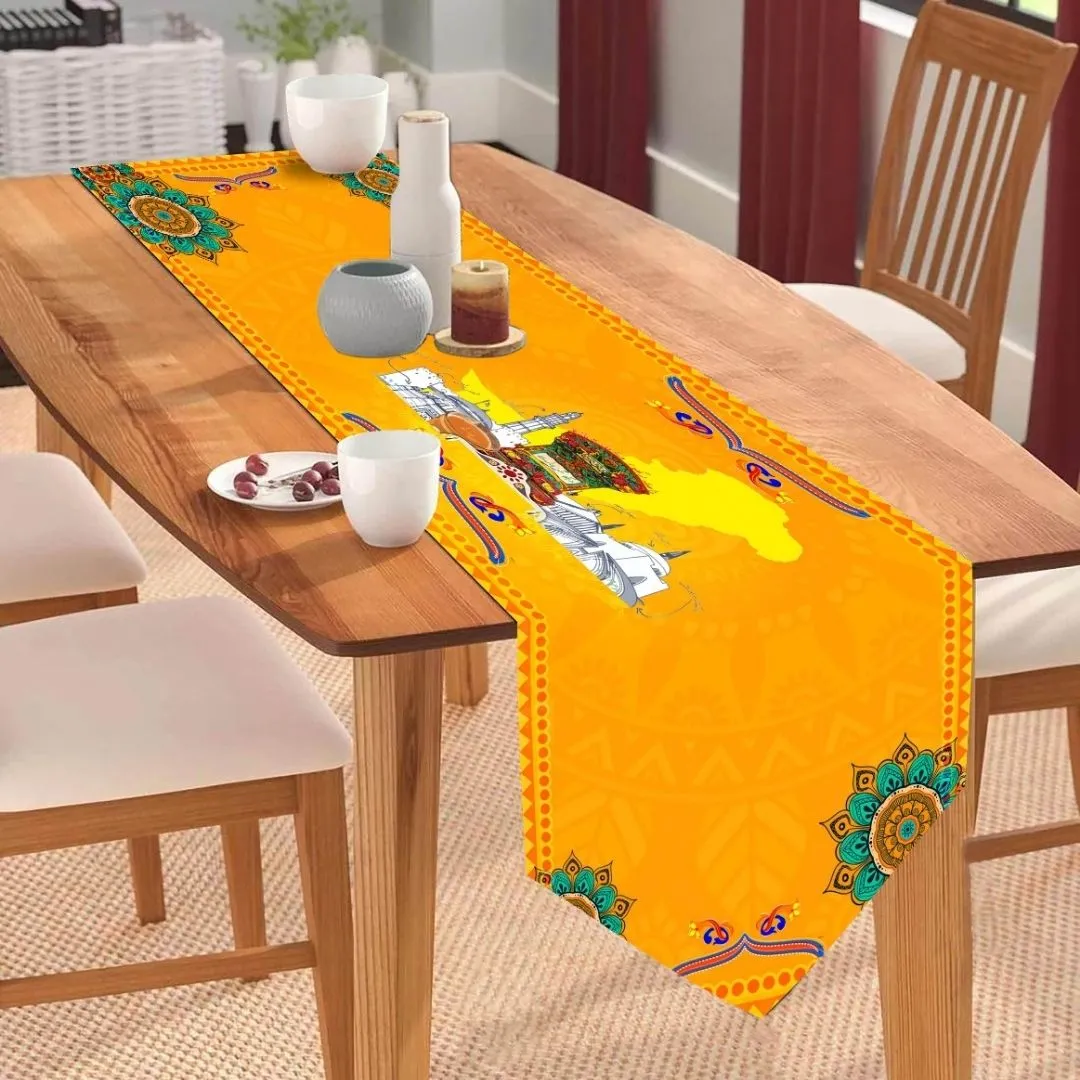 Truck Art Printed Table Runner