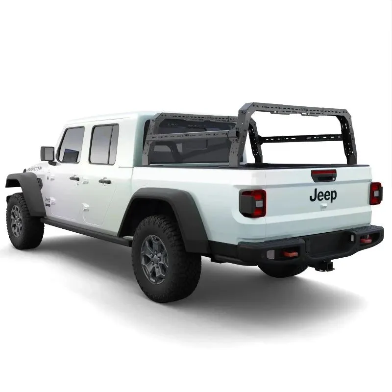 Tuwa Pro Jeep Gladiator 4CX Series Shiprock Height Adjustable Bed Rack