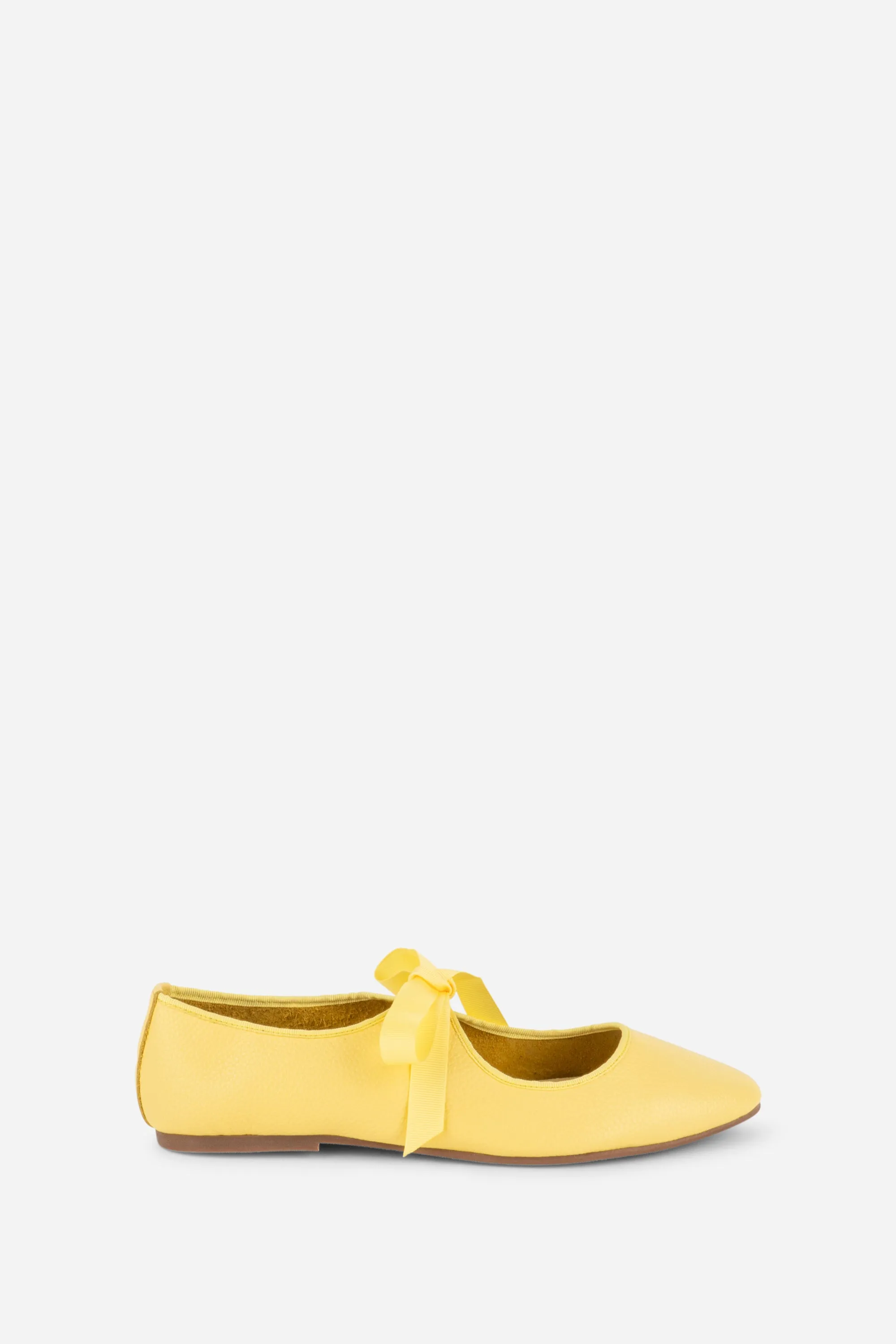 VALLEY BLACK SOLE BALLET FLAT