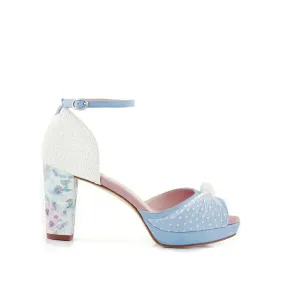 VIKA celeste-sky plumeti  Blossom pulsera midi