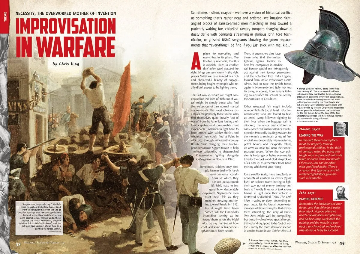 Wargames, Soldiers and Strategy 122