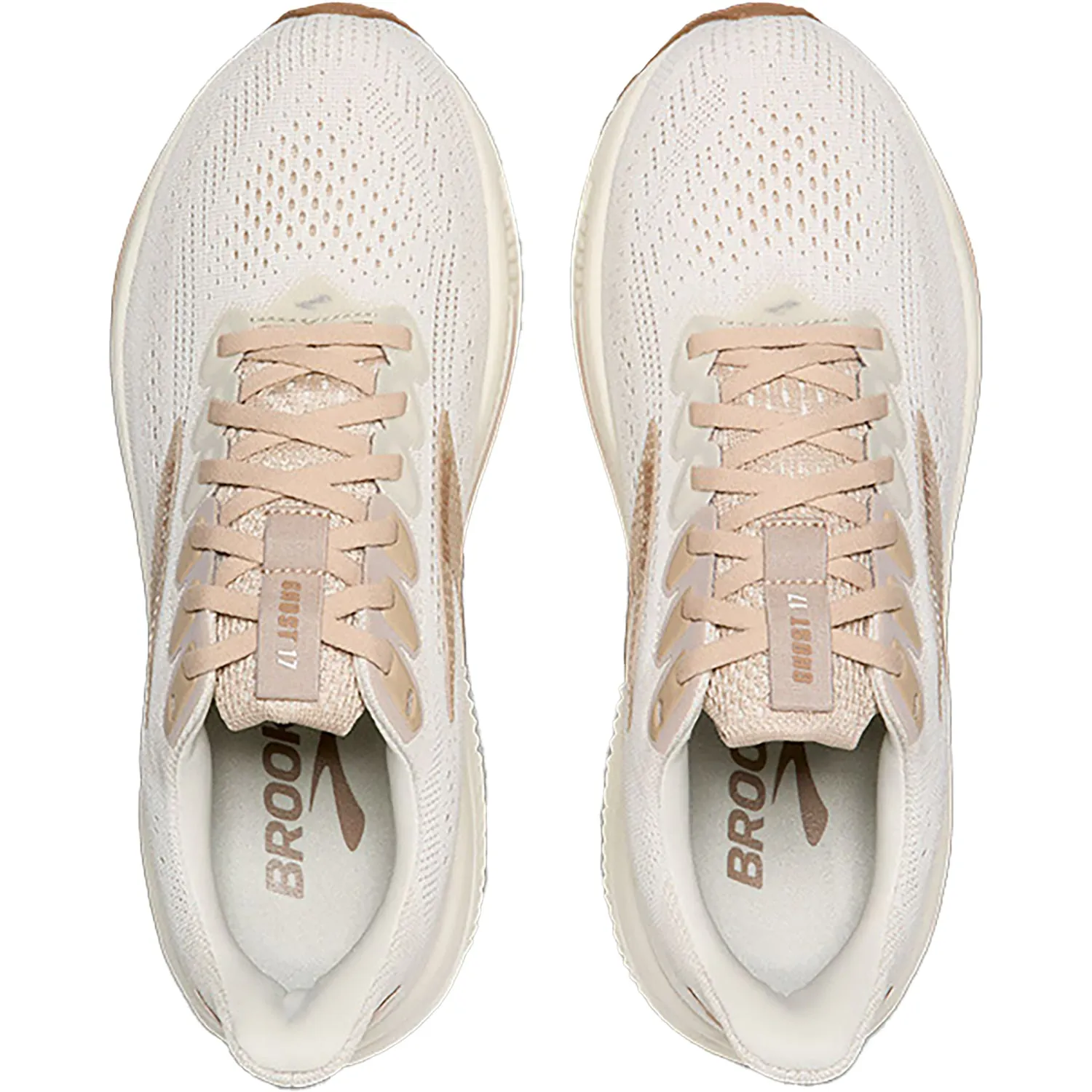 Women's Brooks Ghost 17 Grey/Chateau Grey/Portabella Mesh