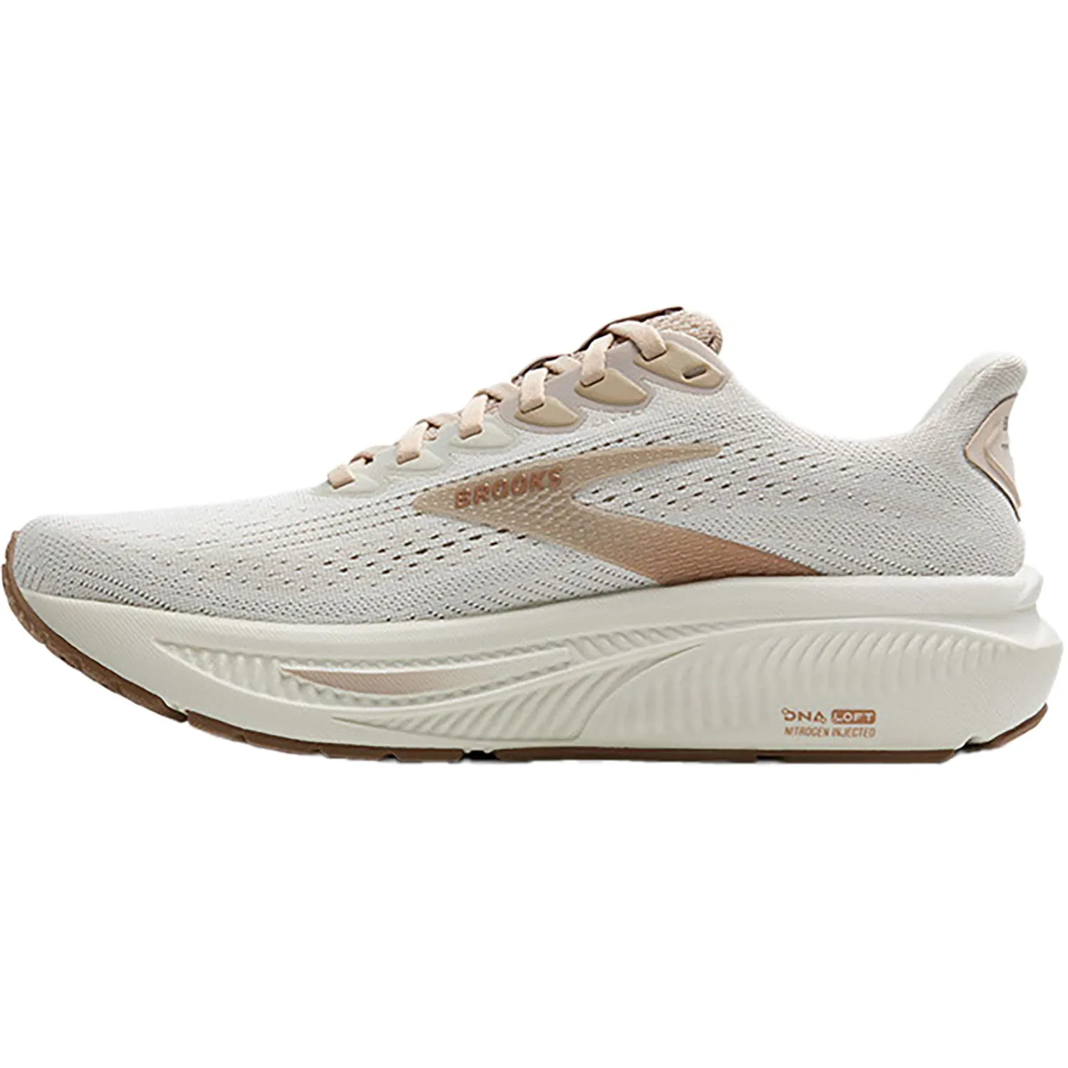 Women's Brooks Ghost 17 Grey/Chateau Grey/Portabella Mesh