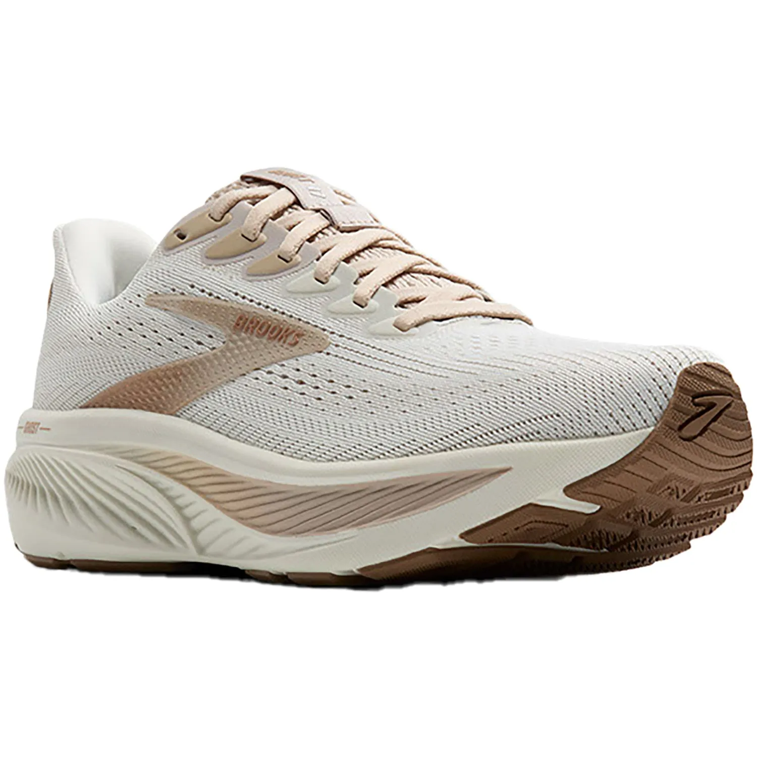 Women's Brooks Ghost 17 Grey/Chateau Grey/Portabella Mesh