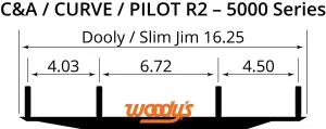 WOODYS DC6-5000 Dooly Carbide Runner