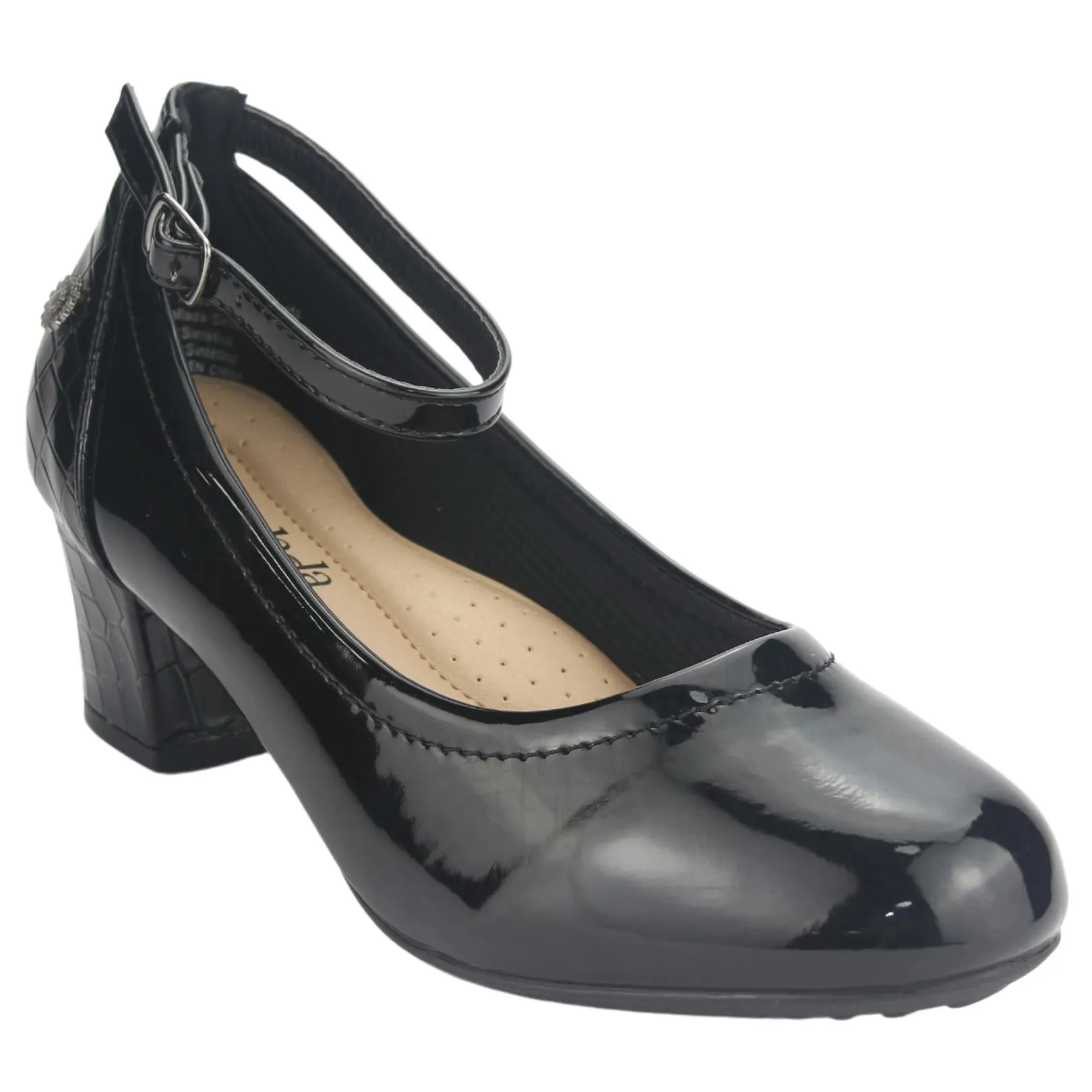 Zapato Chalada Mujer Flexi-27 Negro Casual