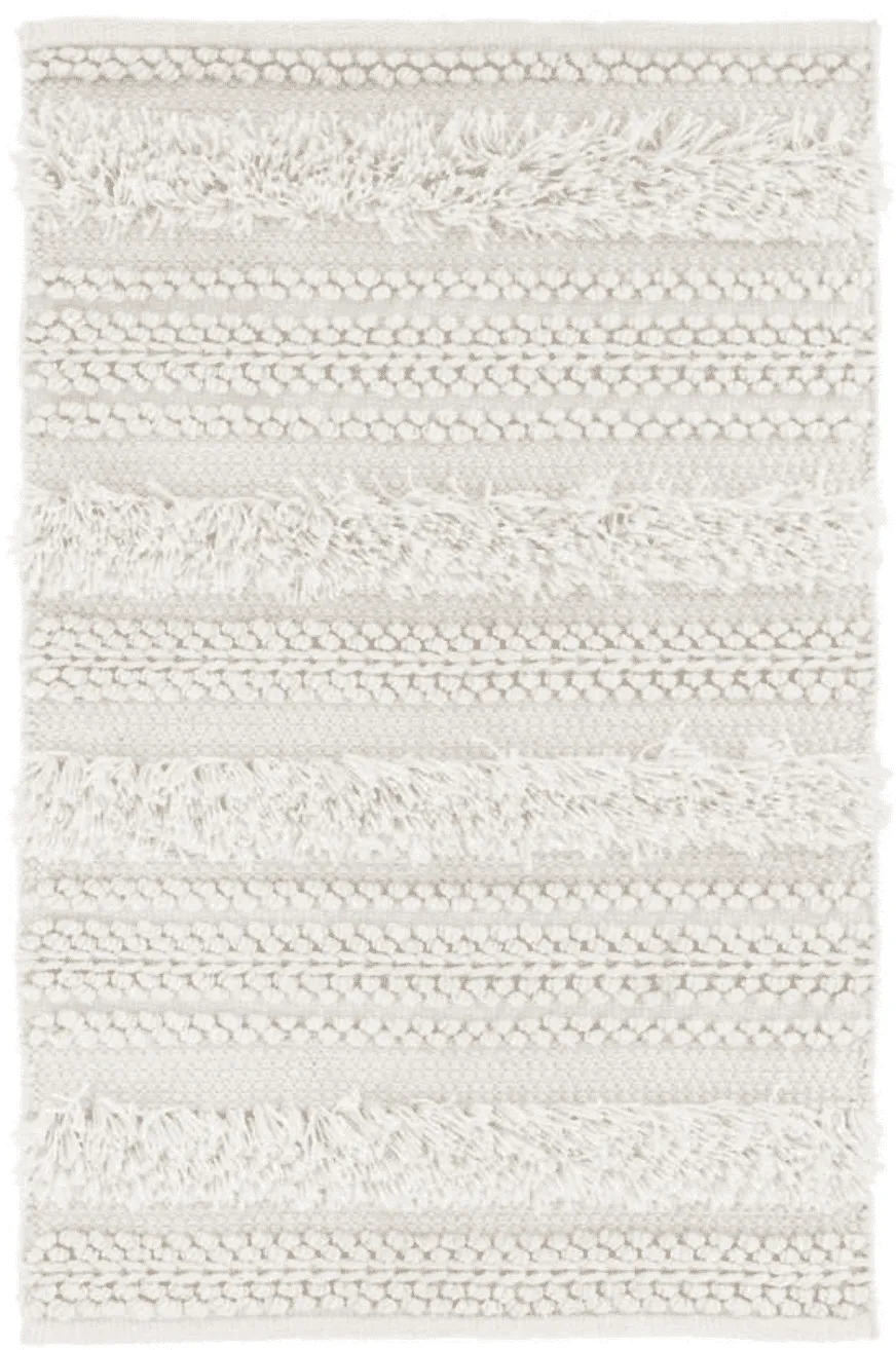 Zhara Striped Ivory - Indoor/Outdoor Rug